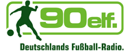 90elf - Deutschlands Fußball-Radio. 